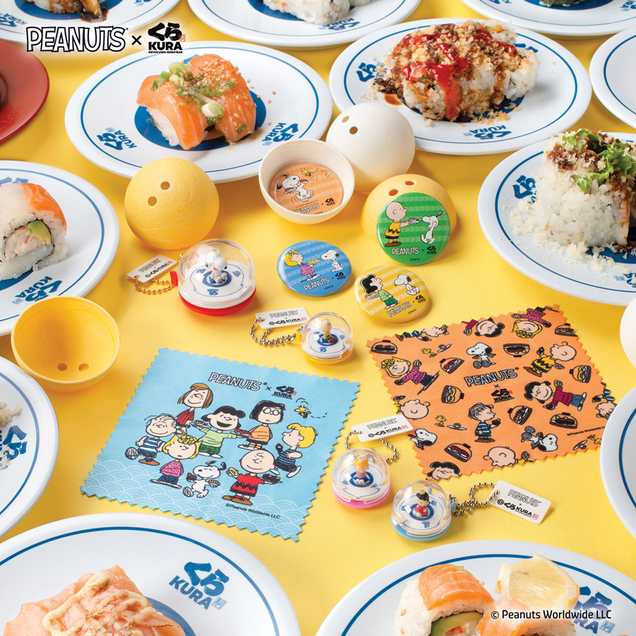 Kura Sushi USA Delights Fans With Peanuts™ Collaboration
