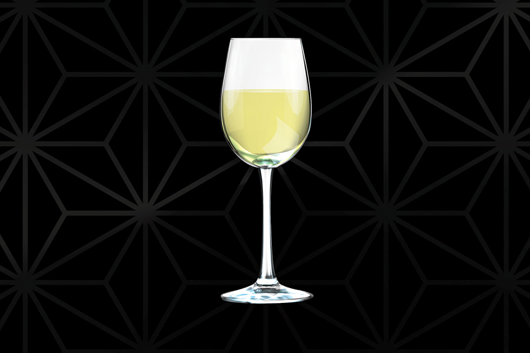 Plum Wine Glass (Choya Sarari)